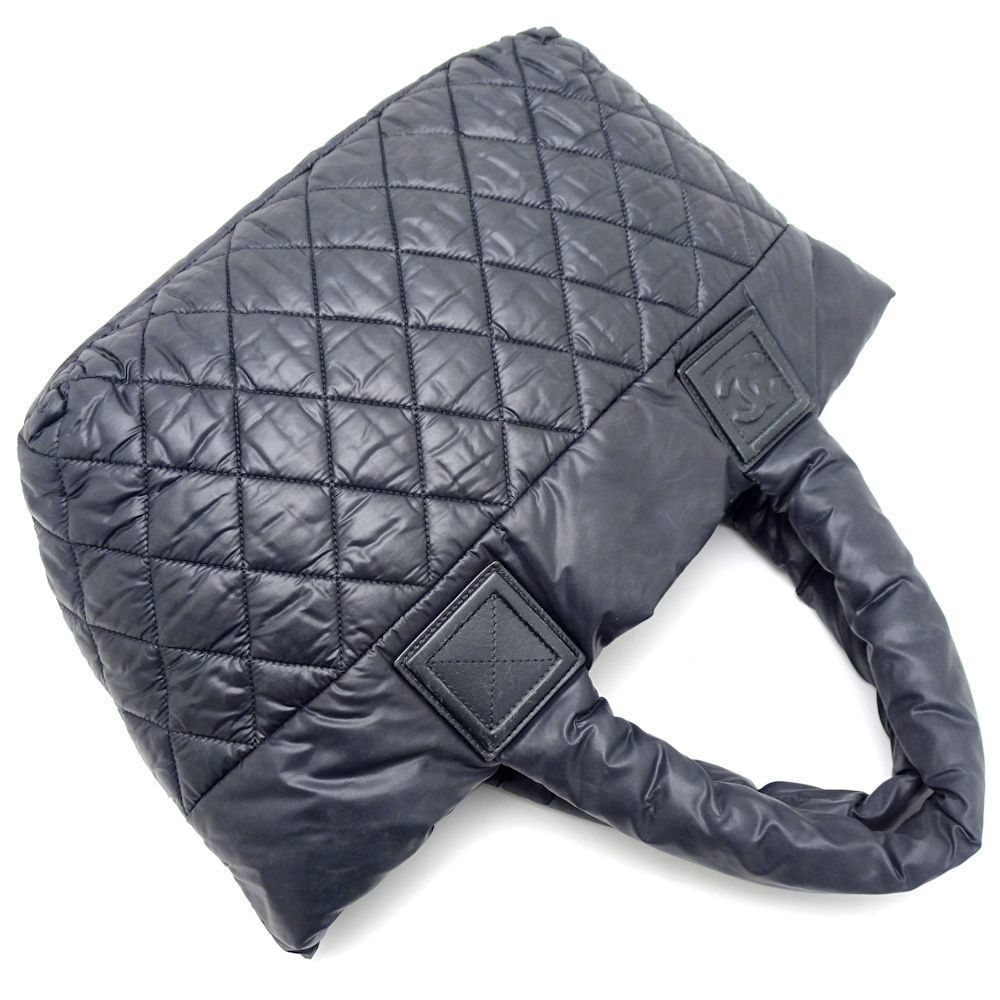 Chanel Coco Coon Tote PM Nylon Black - Picture 3 of 8